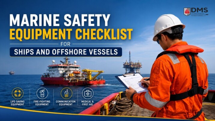 Marine Safety Equipment Checklist for Ships and Offshore Vessels